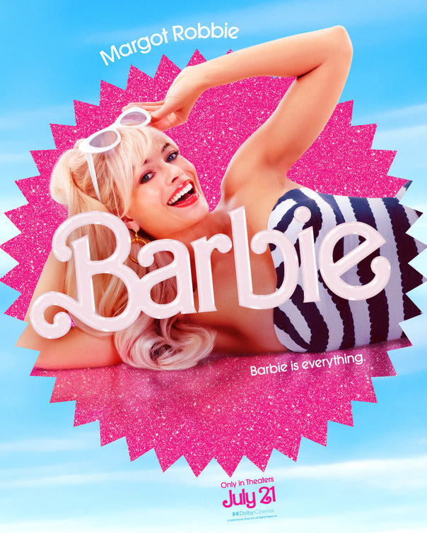 1000 piece jigsaw puzzle for the movie poster: Barbie (2023) ver3