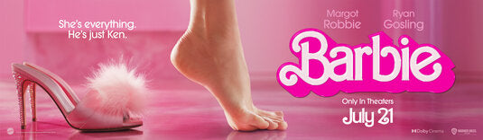 1000 piece jigsaw puzzle for the movie poster: Barbie (2023) ver30