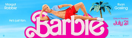 1000 piece jigsaw puzzle for the movie poster: Barbie (2023) ver31