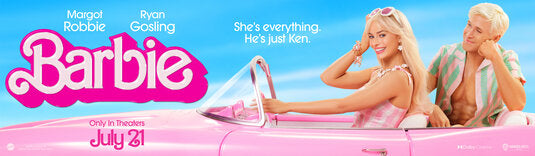 1000 piece jigsaw puzzle for the movie poster: Barbie (2023) ver33