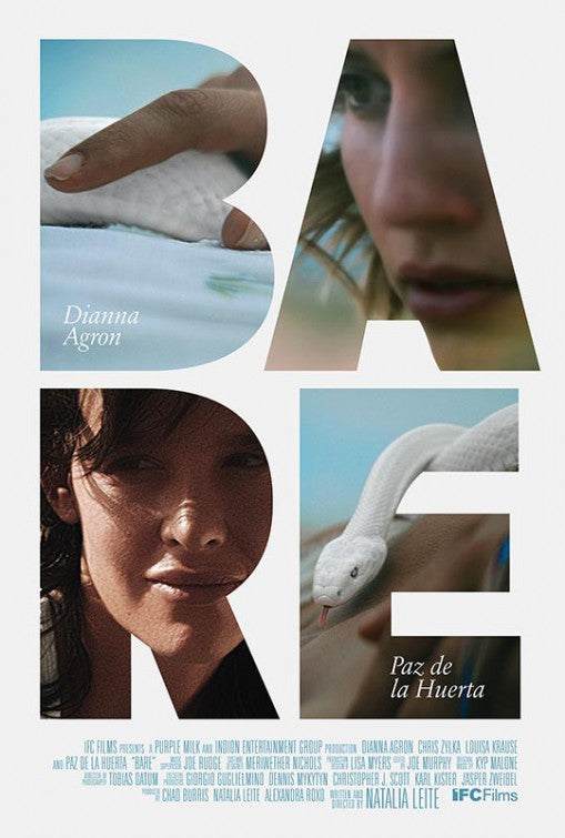 1000 piece jigsaw puzzle for the movie poster: Bare (2015)
