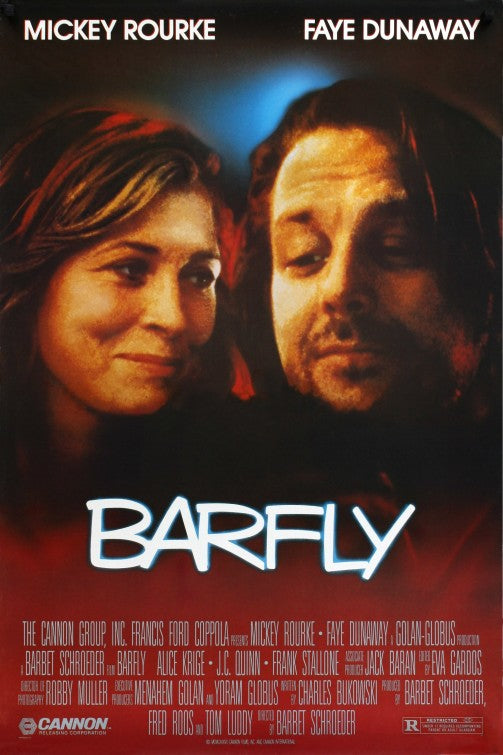 the movie poster: Barfly (1987)