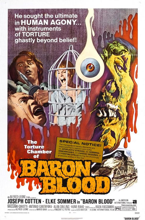 the movie poster: Baron Blood (1972)