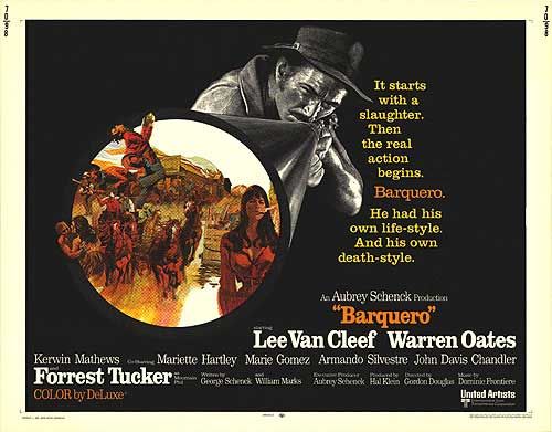 the movie poster: Barquero (1970) ver2