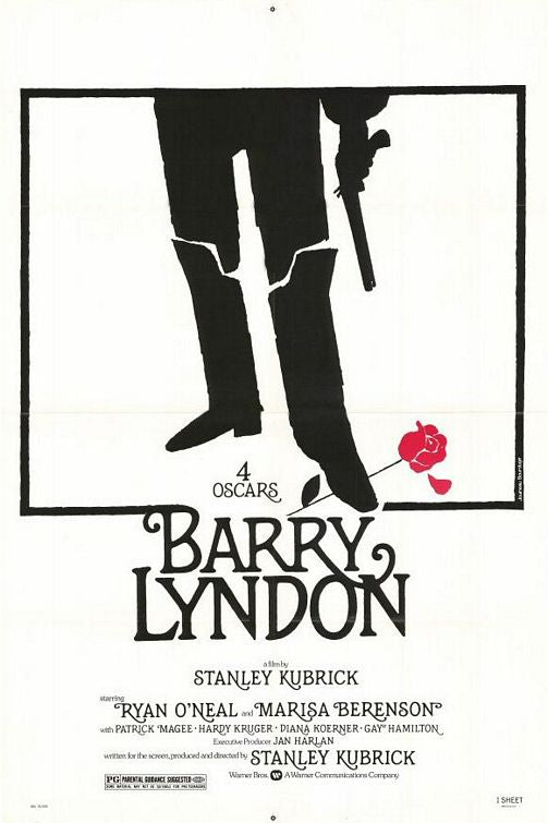the movie poster: Barry Lyndon (1975) ver2