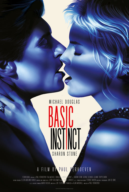 1000 piece jigsaw puzzle for the movie poster: Basic Instinct (1992) ver5