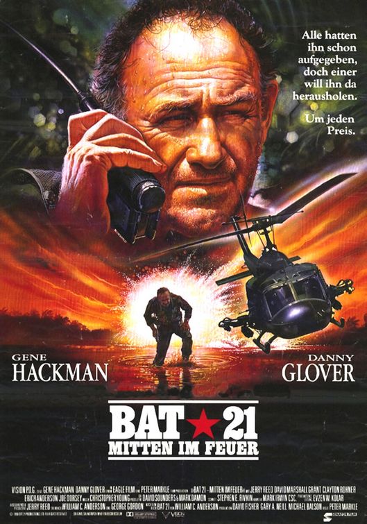 the movie poster: Bat 21 (1988) ver2