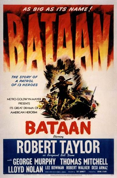 the movie poster: Bataan (1943)