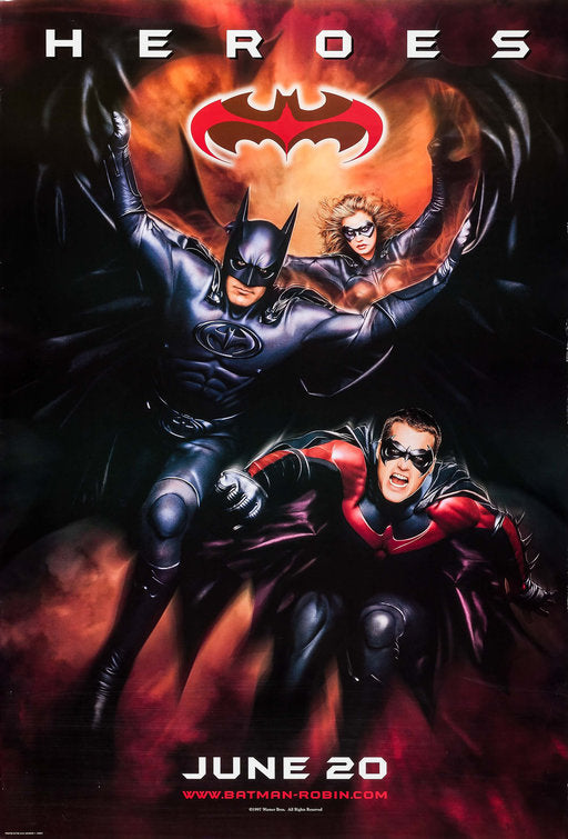 the movie poster: Batman & Robin (1997) ver3