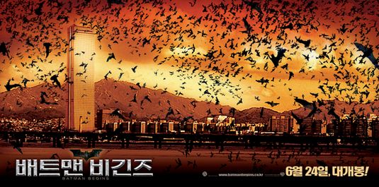 the movie poster: Batman Begins (2005) ver14