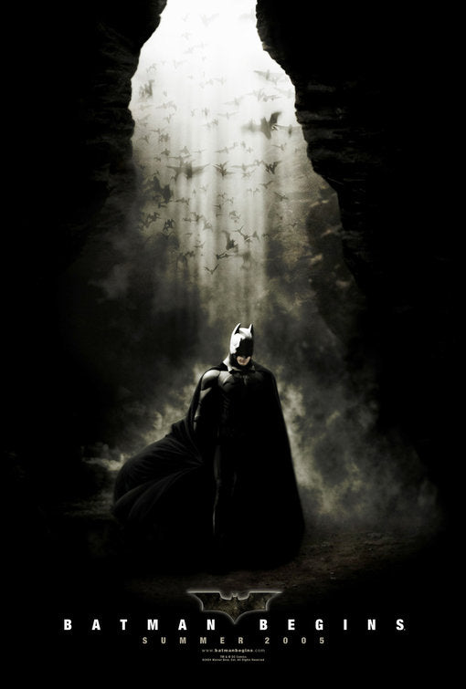 the movie poster: Batman Begins (2005) ver2