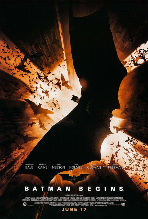 the movie poster: Batman Begins (2005) ver3