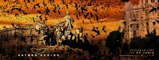 the movie poster: Batman Begins (2005) ver8