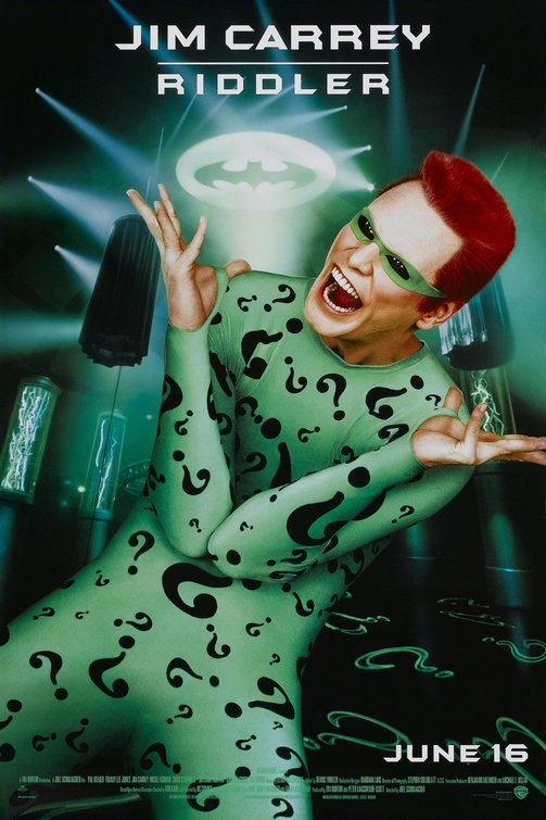 the movie poster: Batman Forever (1995) ver2