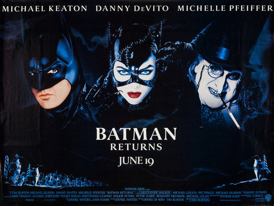 the movie poster: Batman Returns (1992) ver8