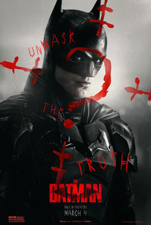 1000 piece jigsaw puzzle for the movie poster: The Batman (2022) ver11