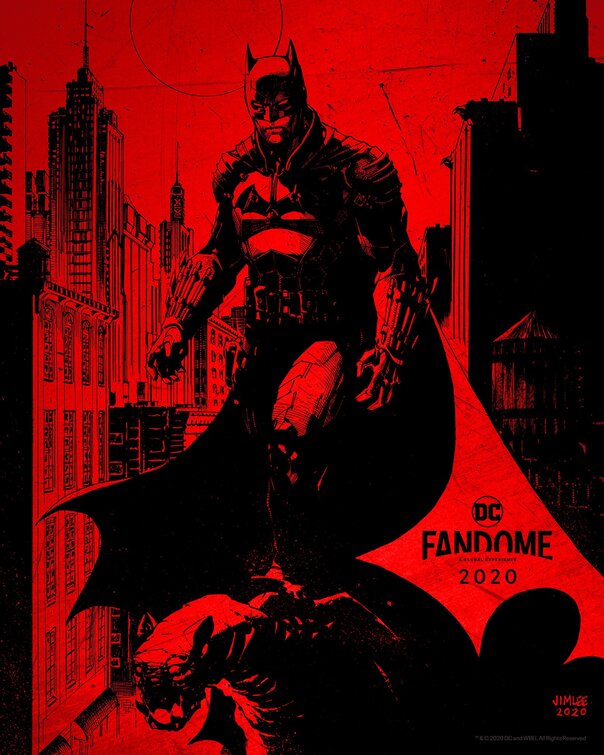 1000 piece jigsaw puzzle for the movie poster: The Batman (2022) ver2