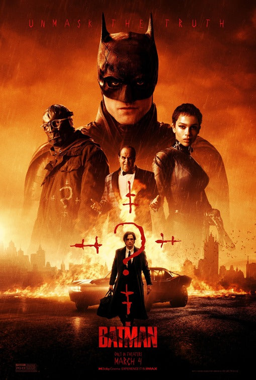 1000 piece jigsaw puzzle for the movie poster: The Batman (2022) ver9