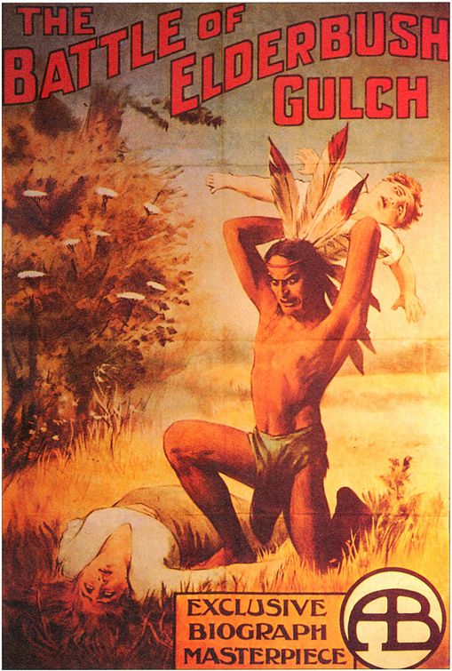 the movie poster: The Battle at Elderbush Gulch (1914)