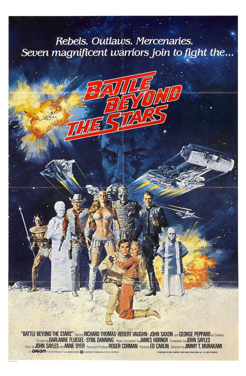 the movie poster: Battle Beyond the Stars (1980) ver2
