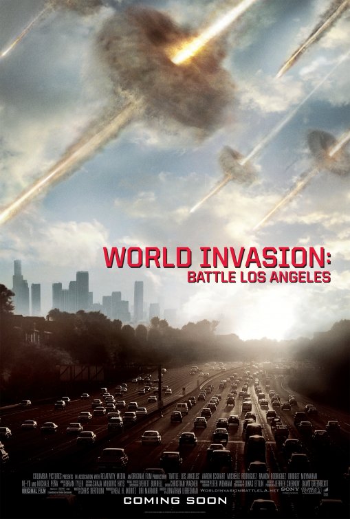 1000 piece jigsaw puzzle for the movie poster: Battle: Los Angeles (2011) ver7