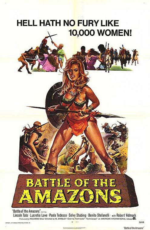 the movie poster: Battle of the Amazons (1973)