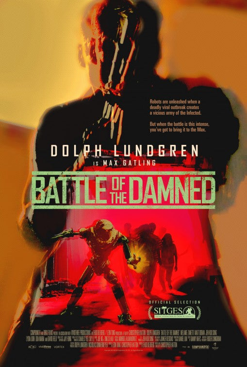 1000 piece jigsaw puzzle for the movie poster: Battle of the Damned (2014)