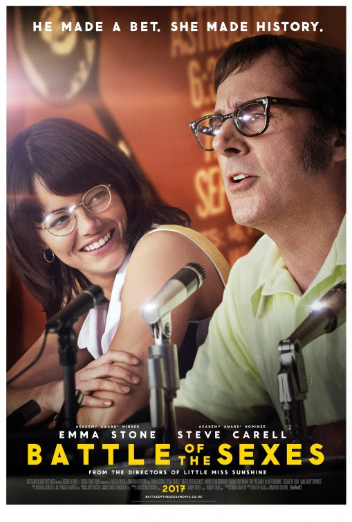 1000 piece jigsaw puzzle for the movie poster: Battle of the Sexes (2017) ver3