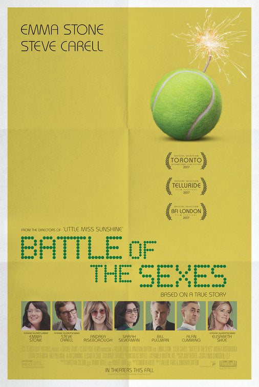 1000 piece jigsaw puzzle for the movie poster: Battle of the Sexes (2017) ver6