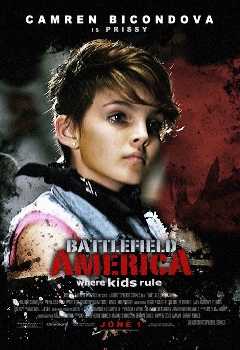1000 piece jigsaw puzzle for the movie poster: Battlefield America (2012) ver8