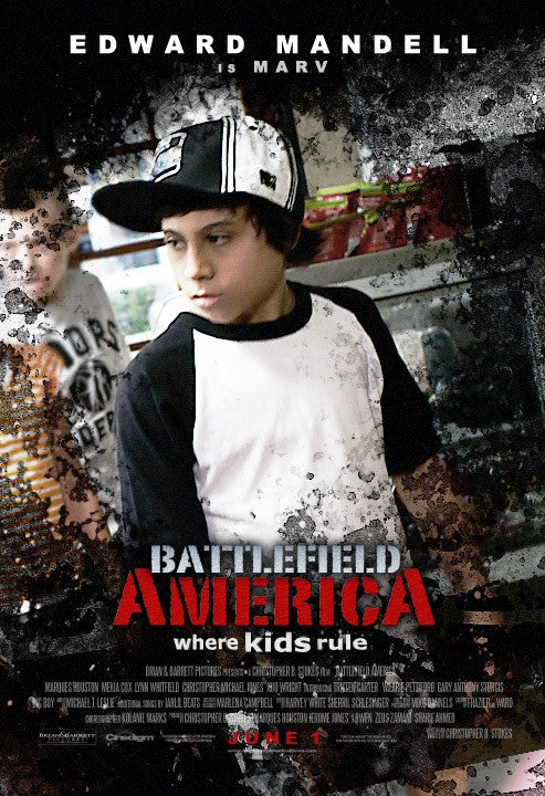 1000 piece jigsaw puzzle for the movie poster: Battlefield America (2012) ver9