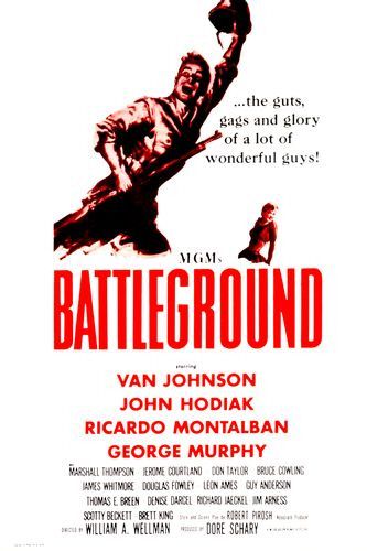 the movie poster: Battleground (1949)