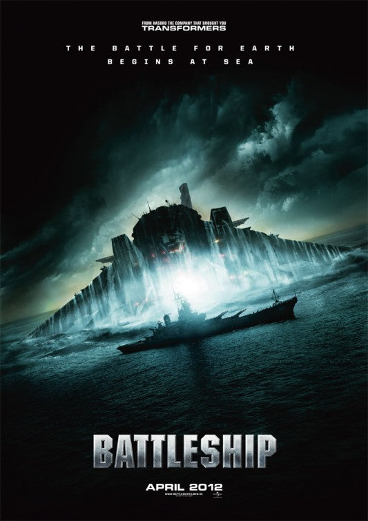 1000 piece jigsaw puzzle for the movie poster: Battleship (2012) ver3