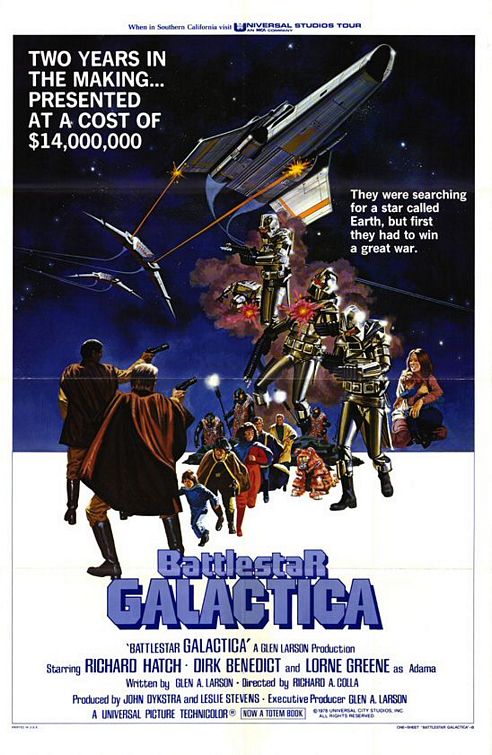 the movie poster: Battlestar Galactica (1979)