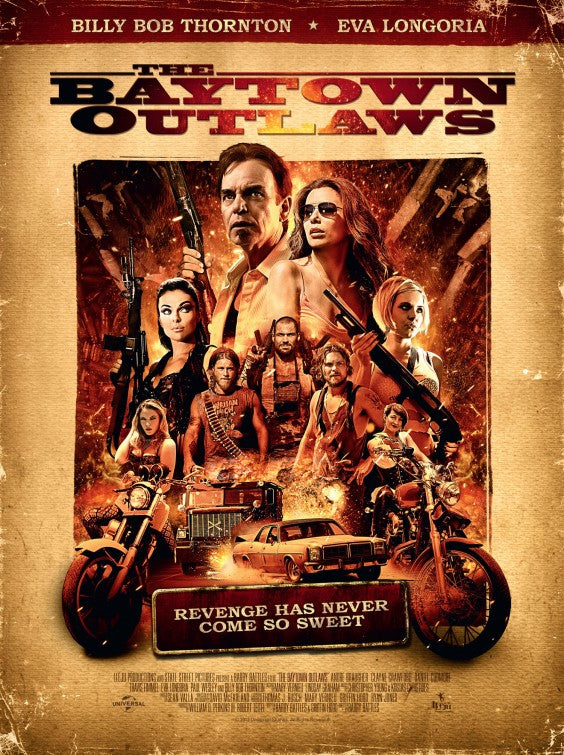 1000 piece jigsaw puzzle for the movie poster: The Baytown Outlaws (2013) ver3
