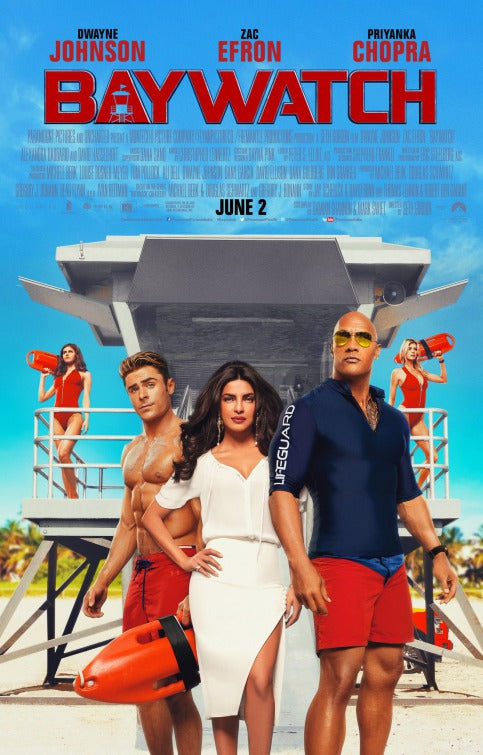 1000 piece jigsaw puzzle for the movie poster: Baywatch (2017) ver15