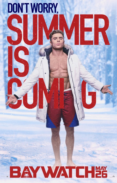 1000 piece jigsaw puzzle for the movie poster: Baywatch (2017) ver4