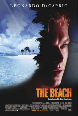 the movie poster: The Beach (2000) ver2