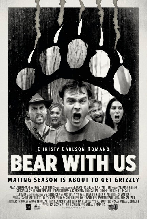 1000 piece jigsaw puzzle for the movie poster: Bear with Us (2015)