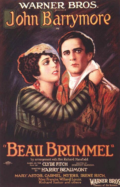 the movie poster: Beau Brummel (1924)