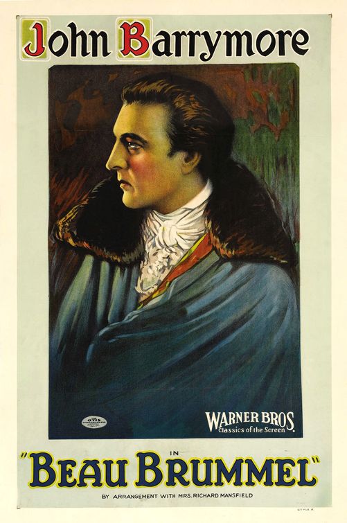 the movie poster: Beau Brummel (1924) ver2