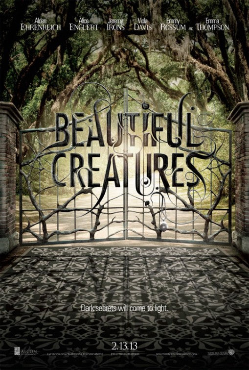 1000 piece jigsaw puzzle for the movie poster: Beautiful Creatures (2013)