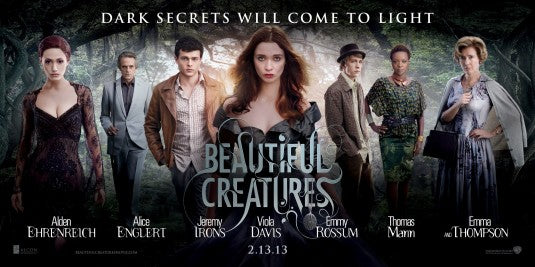 1000 piece jigsaw puzzle for the movie poster: Beautiful Creatures (2013) ver2