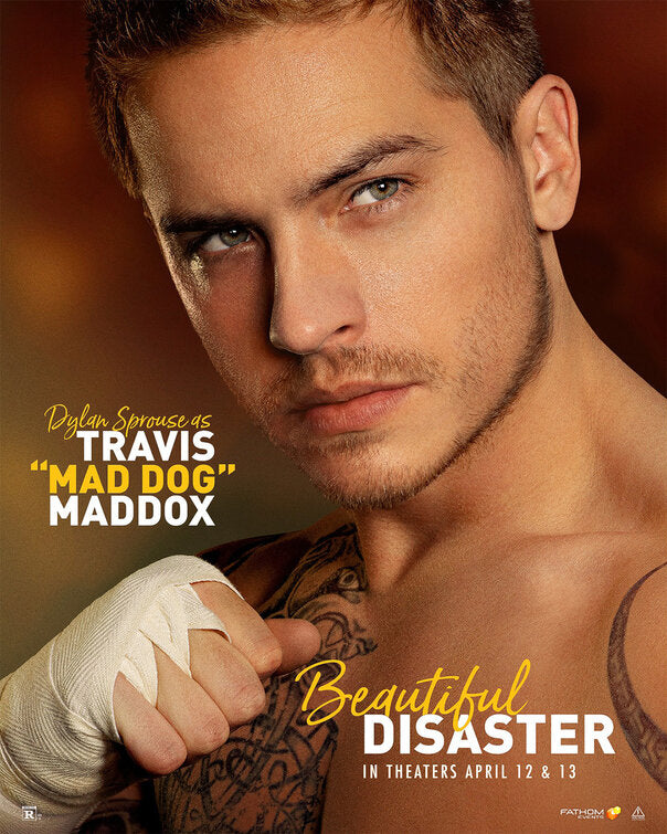 1000 piece jigsaw puzzle for the movie poster: Beautiful Disaster (2023) ver5