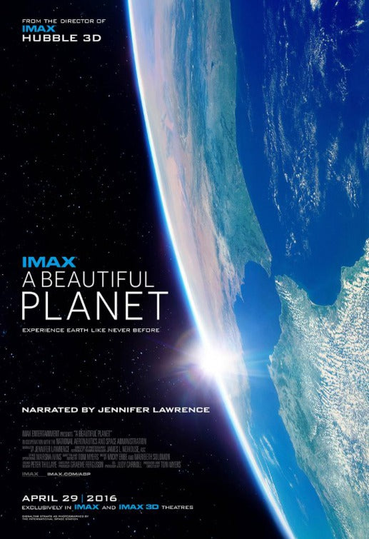 1000 piece jigsaw puzzle for the movie poster: A Beautiful Planet (2016)
