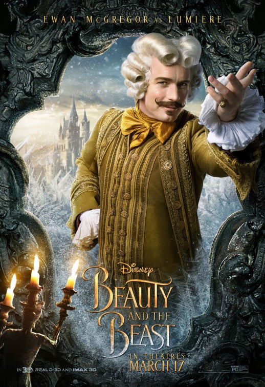 1000 piece jigsaw puzzle for the movie poster: Beauty and the Beast (2017) ver14