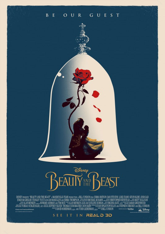 1000 piece jigsaw puzzle for the movie poster: Beauty and the Beast (2017) ver33