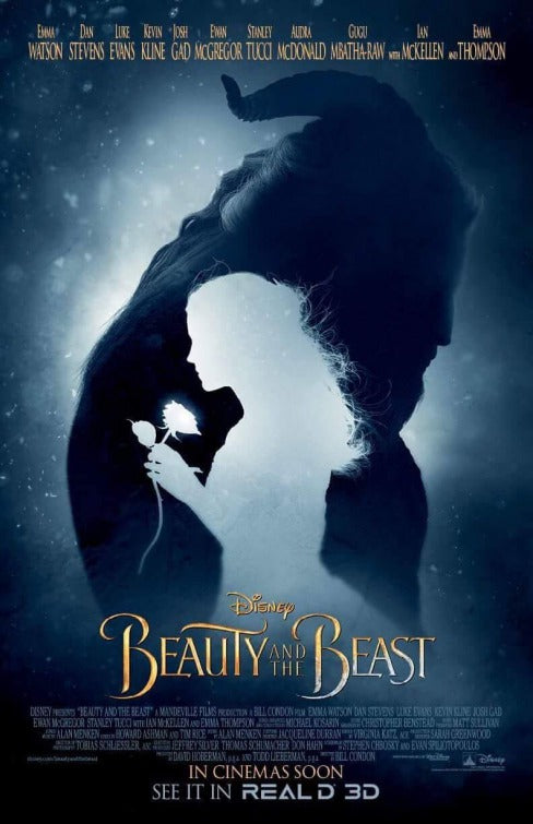 1000 piece jigsaw puzzle for the movie poster: Beauty and the Beast (2017) ver34