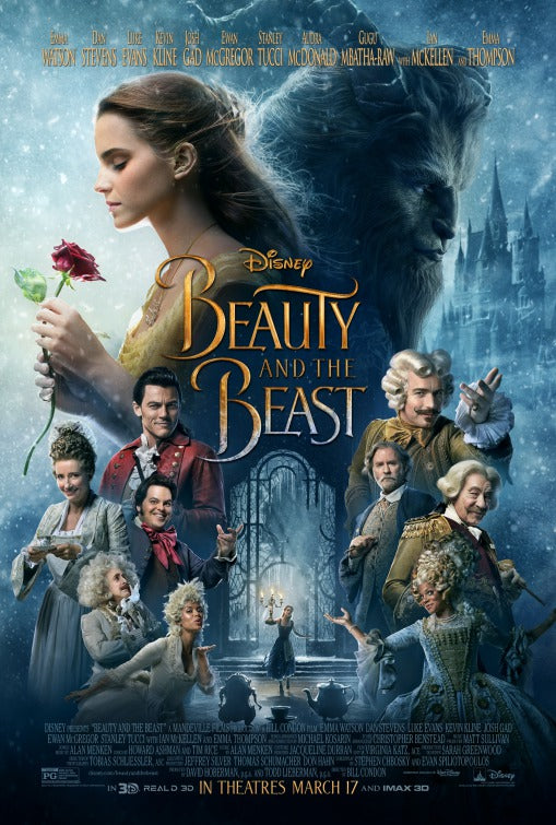 1000 piece jigsaw puzzle for the movie poster: Beauty and the Beast (2017) ver3