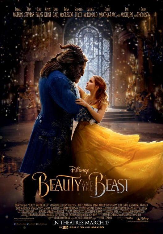 1000 piece jigsaw puzzle for the movie poster: Beauty and the Beast (2017) ver4
